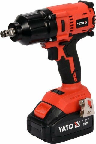 YATO KLUCZ UDAROWY BEZSZCZOTKOWY 18V LI-ION 1/2" 1x3,0Ah 700Nm