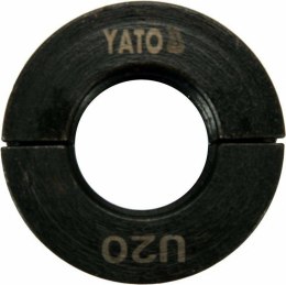 YATO MATRYCE ZAPASOWE DO ZACISKARKI DO RUR PEX-AL-PEX YT-21750 TYP U 20MM