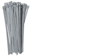 YATO OPASKI ZACISKOWE ZE STALI NIERDZEWNEJ 4,6x400mm /100szt.