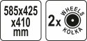 YATO SKRZYNIA SYSTEMOWA NA KOŁACH 42B S1