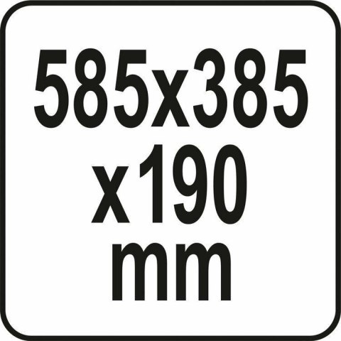 YATO SKRZYNKA SYSTEMOWA 19P S1 YATO SKRZYNKA SYSTEMOWA 19P S1