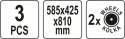 YATO ZESTAW SKRZYNEK 3szt. 42BB24P19P S1
