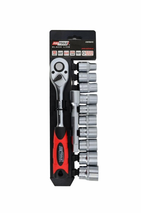 AWTOOLS ZESTAW KLUCZY 1/2" 12el AWTOOLS ZESTAW KLUCZY 1/2" 12el