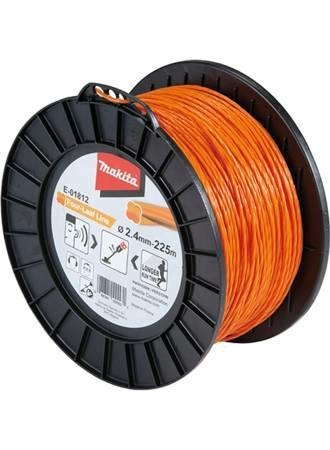 MAKITA ŻYŁKA NYLONOWA "KONICZYNA" 2,4mm/225mb MAKITA ŻYŁKA NYLONOWA "KONICZYNA" 2,4mm/225mb