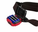 AWTOOLS LATARKA CZOŁOWA DUOBEAM CREE LED 3xAAA BLACK LINE