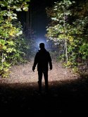 AWTOOLS LATARKA CZOŁOWA TINRAY COB + CREE LED BLACK LINE