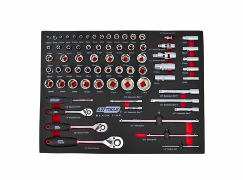 AWTOOLS WÓZEK WARSZTATOWY + 177SZT. NARZĘDZI