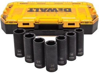 DEWALT NASADKA 1/2" UDAROWA KPL. 7el.