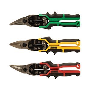 DEWALT NOŻYCE DO BLACHY ERGO KPL. 3cz.