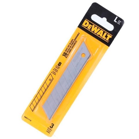 DEWALT OSTRZA 18mm HARTOWANE 3szt. DEWALT OSTRZA 18mm HARTOWANE 3szt.