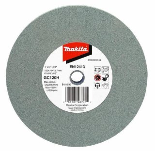 MAKITA TARCZA ŚCIERNA 150X16X12,7 GC120H