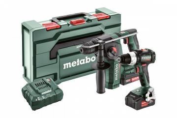 METABO ZESTAW COMBO 18V 2.5.2 (BS 18 LT BL + BH 18 LTX BL) 2,0+4,0Ah +METABOX