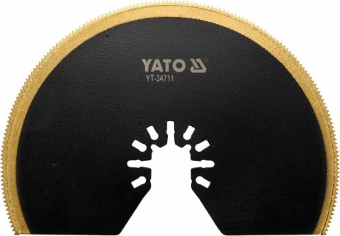 YATO BRZESZCZOT OKRĄGŁY DO NARZĘDZIA WIELOFUNKCYJNEGO BIM-TIN 100mm YATO BRZESZCZOT OKRĄGŁY DO NARZĘDZIA WIELOFUNKCYJNEGO BIM-TIN 100mm