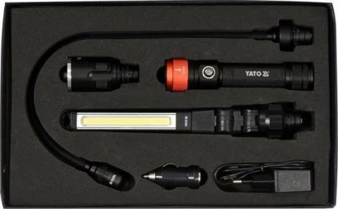 YATO LAMPA WARSZTATOWA 3w1 W WALIZCE 380LM YATO LAMPA WARSZTATOWA 3w1 W WALIZCE 380LM
