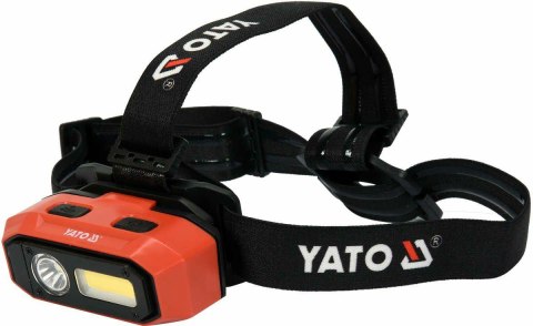 YATO LATARKA CZOŁOWA 800LM AKU. CZUJNIK RUCHU YATO LATARKA CZOŁOWA 800LM AKU. CZUJNIK RUCHU