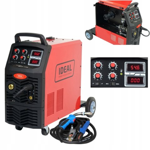 IDEAL TECNOMIG 280 4x4 DIGITAL MMA - Spawarka inwertorowa - migomat IDEAL TECNOMIG 280 4x4 DIGITAL MMA - Spawarka inwertorowa - migomat