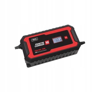 Ładowarka IDEAL PRAKTIK CHARGER 4A LCD 6V/12V