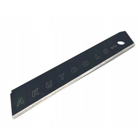 Ostrza wymienne łamane AkuTools SK2 Black 18 mm Ostrza wymienne łamane AkuTools SK2 Black 18 mm