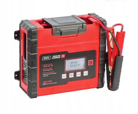 Prostownik Ideal Praktik Charger 15 LCD 12V