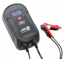 Prostownik automatyczny SMART CHARGER 15 LCD IDEAL 15A