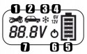 Prostownik automatyczny SMART CHARGER 8 LCD 6V i 12V IDEAL 8A