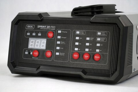 Prostownik do akumulatorów IDEAL SPRINT 20 PRO WET/AGM/Lithium 6/12V 20A