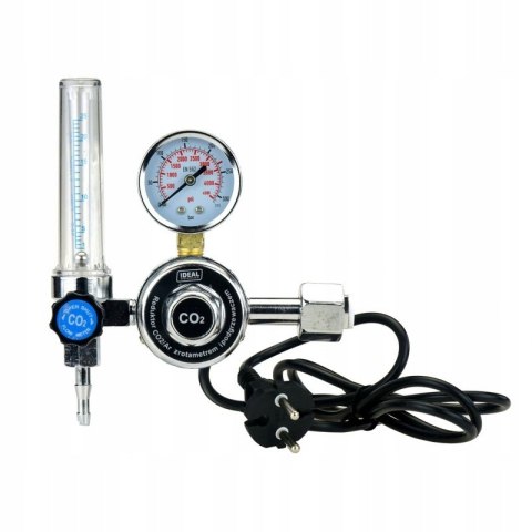REDUKTOR CO2/ARGON Z ROTAMETREM I PODGRZEWACZEM 230V IDEAL 265523 REDUKTOR CO2/ARGON Z ROTAMETREM I PODGRZEWACZEM 230V IDEAL 265523