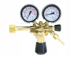 Reduktor do CO2 argon dwutlenek węgla MAXY CO2/Ar z 2 manometrami