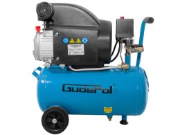 Sprężarka tłokowa GUDEPOL SO241/24 (24L, 1,5kW, 8bar)