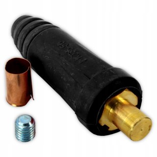 Wtyk spawalniczy męski 35-50mm
