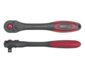 YATO GRZECHOTKA 3/8" PROSTA POWLEKANA - BLACK 0291