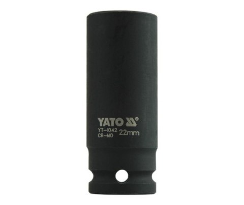 YATO NASADKA UDAROWA 6-KĄTNA 1/2" DŁUGA 22mm YATO NASADKA UDAROWA 6-KĄTNA 1/2" DŁUGA 22mm