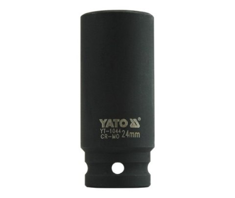 YATO NASADKA UDAROWA 6-KĄTNA 1/2" DŁUGA 24mm YATO NASADKA UDAROWA 6-KĄTNA 1/2" DŁUGA 24mm