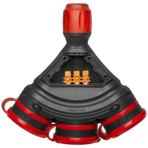 AWTOOLS GNIAZDO EXTREME POTRÓJNE Z KLAPKAMI IP54 16A AWTOOLS GNIAZDO EXTREME POTRÓJNE Z KLAPKAMI IP54 16A