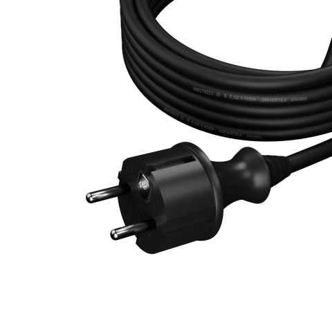 AWTOOLS PRZEWÓD Z WTYCZKĄ 5m 2x1,5 CZARNY H05VV-F AWTOOLS PRZEWÓD Z WTYCZKĄ 5m 2x1,5 CZARNY H05VV-F