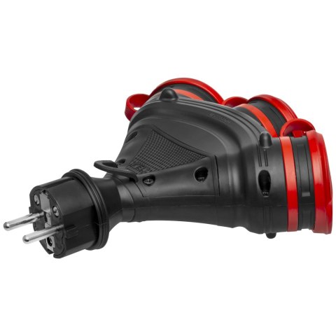 AWTOOLS ROZGAŁĘŹNIK EXTREME POTRÓJNY Z KLAPKAMI IP54 16A AWTOOLS ROZGAŁĘŹNIK EXTREME POTRÓJNY Z KLAPKAMI IP54 16A