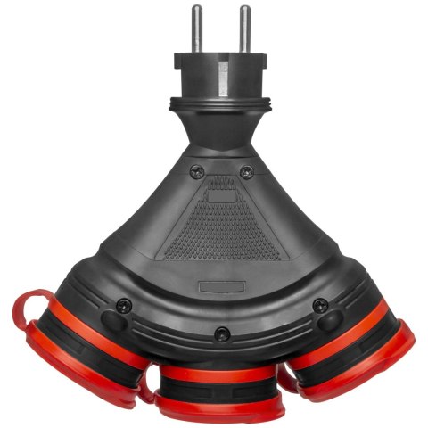 AWTOOLS ROZGAŁĘŹNIK EXTREME POTRÓJNY Z KLAPKAMI IP54 16A AWTOOLS ROZGAŁĘŹNIK EXTREME POTRÓJNY Z KLAPKAMI IP54 16A