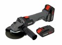 HOOZAR SZLIFIERKA KĄTOWA BEZSZCZOTKOWA 125mm 18V 2x2.0Ah AG10BL
