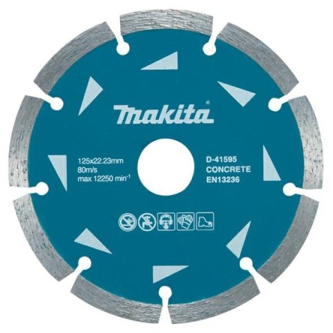 MAKITA TARCZA D.125 SEG 10szt. D-41595-10 MAKITA TARCZA D.125 SEG 10szt. D-41595-10