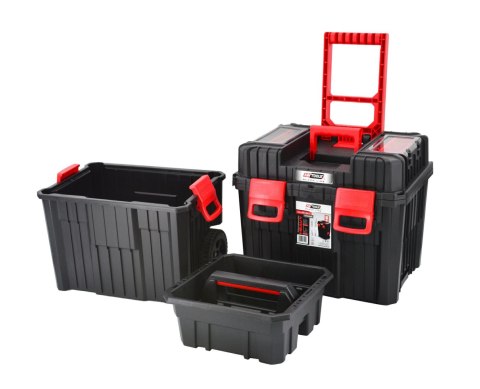 AWTOOLS SKRZYNKA NARZĘDZIOWA NA KOŁACH 450x360x640mm HEAVY AWTOOLS SKRZYNKA NARZĘDZIOWA NA KOŁACH 450x360x640mm HEAVY