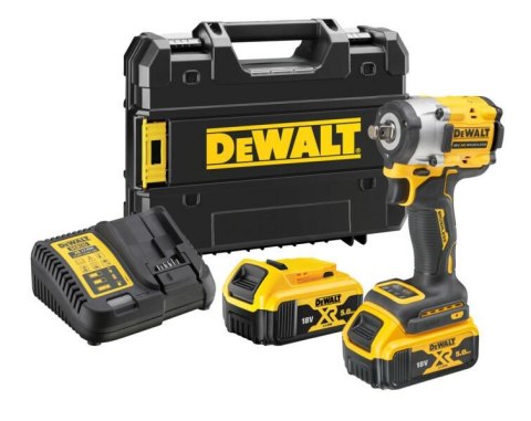 DEWALT.KLUCZ UDAROWY 1/2" 18V 406Nm 2x5,0Ah TSTAK PIERŚCIEŃ DCF921P2T DEWALT.KLUCZ UDAROWY 1/2" 18V 406Nm 2x5,0Ah TSTAK PIERŚCIEŃ DCF921P2T