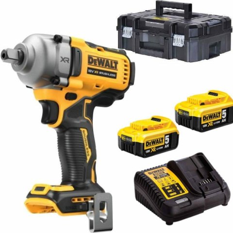DEWALT KLUCZ UDAROWY 1/2" 18V 812Nm 2x5,0Ah 4-BIEGI TSTAK ZAPADKA DCF892P2T DEWALT KLUCZ UDAROWY 1/2" 18V 812Nm 2x5,0Ah 4-BIEGI TSTAK ZAPADKA DCF892P2T