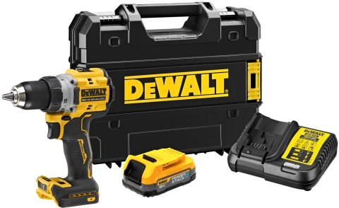 DEWALT WIERTARKO-WKRĘTARKA UDAROWA 18V 90Nm 1x1,7Ah POWERSTACK BL TSTAK DCD805E1T DEWALT WIERTARKO-WKRĘTARKA UDAROWA 18V 90Nm 1x1,7Ah POWERSTACK BL TSTAK DCD805E1T