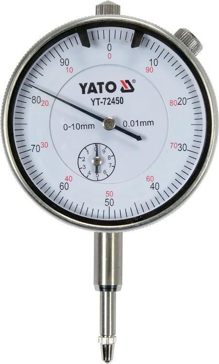 YATO CZUJNIK ZEGAROWY 0-10mm YATO CZUJNIK ZEGAROWY 0-10mm