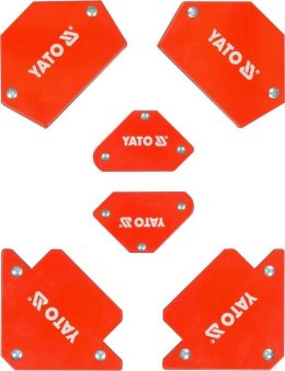 YATO KĄTOWNIK SPAWALNICZY MAGNETYCZNY KPL.6szt.