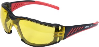 YATO OKULARY OCHRONNE KOMFORT+ ŻÓŁTE