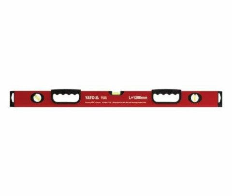 YATO POZIOMNICA 1200mm 3-LIBELKI 2-UCHWYTY YATO POZIOMNICA 1200mm 3-LIBELKI 2-UCHWYTY