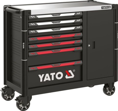 YATO WÓZEK SERWISOWA 7 SZUFLAD PLUS SCHOWEK YATO WÓZEK SERWISOWA 7 SZUFLAD PLUS SCHOWEK