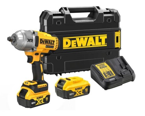 DEWALT KLUCZ UDAROWY 1/2" 18V 1355Nm 2x5,0Ah TSTAK DCF900P2T DEWALT KLUCZ UDAROWY 1/2" 18V 1355Nm 2x5,0Ah TSTAK DCF900P2T
