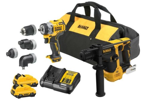 DEWALT ZESTAW COMBO 12V DCK2101L2 (DCH072 DCD703) 2x3,0Ah TORBA DEWALT ZESTAW COMBO 12V DCK2101L2 (DCH072 DCD703) 2x3,0Ah TORBA